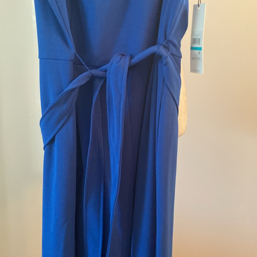 Calvin Klein NWT Royal blue jumpsuit. Size 16 - Picture 4 of 10